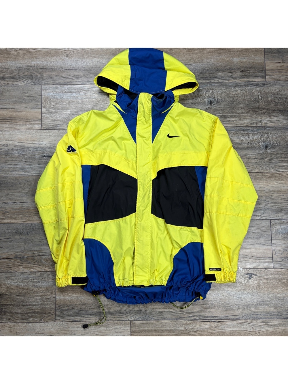 Nike ACG Yellow Blue Hooded Jacket